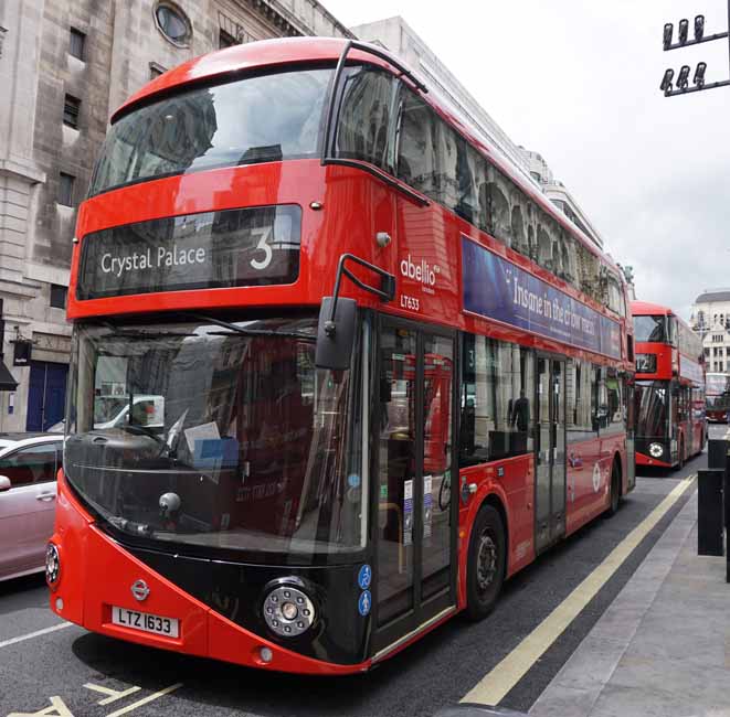 Abellio London Wright New Routemaster LT633